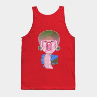 Mommy screaming inthe hands of a hitman Tank Top